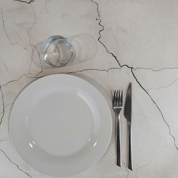 Högt bord 60 x 60 cm - Milan white moon modell