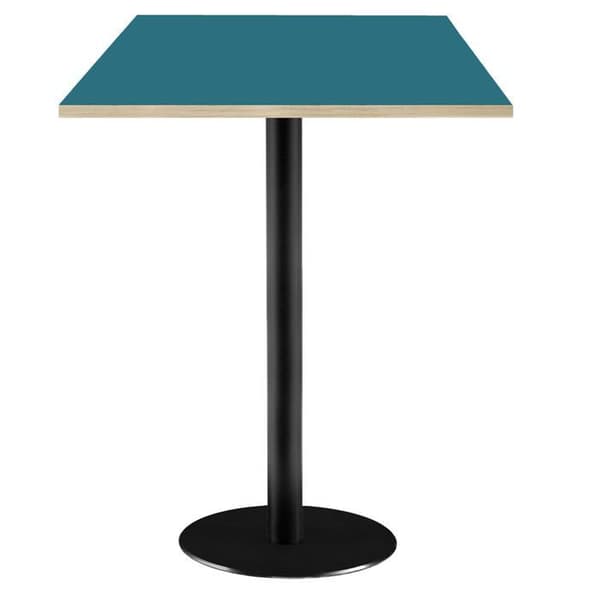 Hög stång 60 x 60 cm - blå Rommodell med träkanter