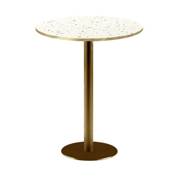 Rund högstång Ø 60 cm Rom bistroterrazzo