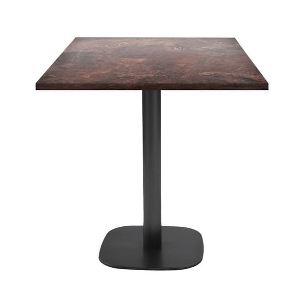 Bord 70 x 70 cm - Rund rustrocksmodell