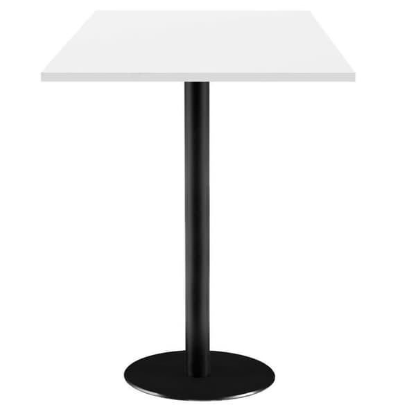 Högt bord 60 x 60 cm - vanlig vit Rom modell