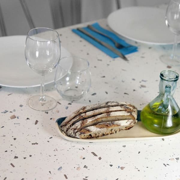 Högt bord 60 x 60 cm - Rom terrazzo cassata modell