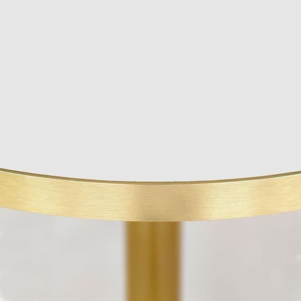 Rund högstång Ø 60 cm Rom vit bistro