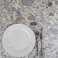 Miniatyrbild 3 av 4: Bord 70 x 70 cm - Rund terrazzo cepp modell