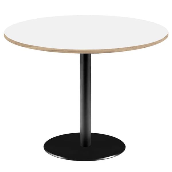 Runt bord Ø 120 cm - Rom vit - Trä - Kök - Skandinaviskt - Modernt