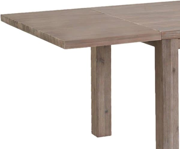 Furnhouse - 330056 - Ibbe Design Alaska Brown Förlängningsplatta Massivt akaciaträ till Alaska matbord, 50x90 cm