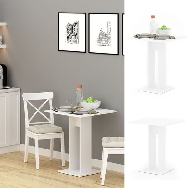 Matsalsbord Repose, 65x65cm, Vit, , Vicco