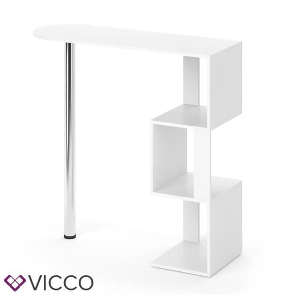 VICCO barbord VINCENT vit bistro