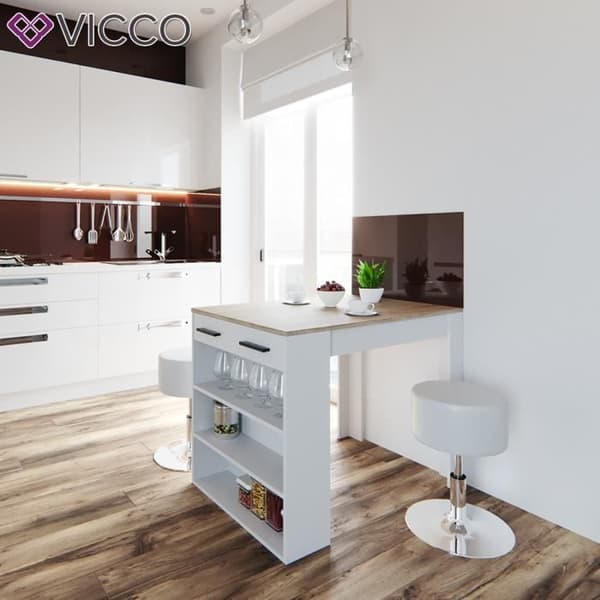 Vicco Repose barbord, loungebord, köksbord, hylla