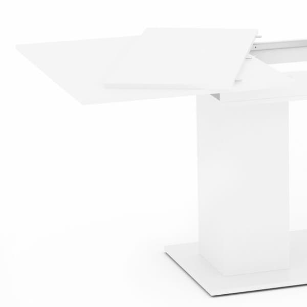 Vicco Dix Matbord, Vit, 140 x 90 cm