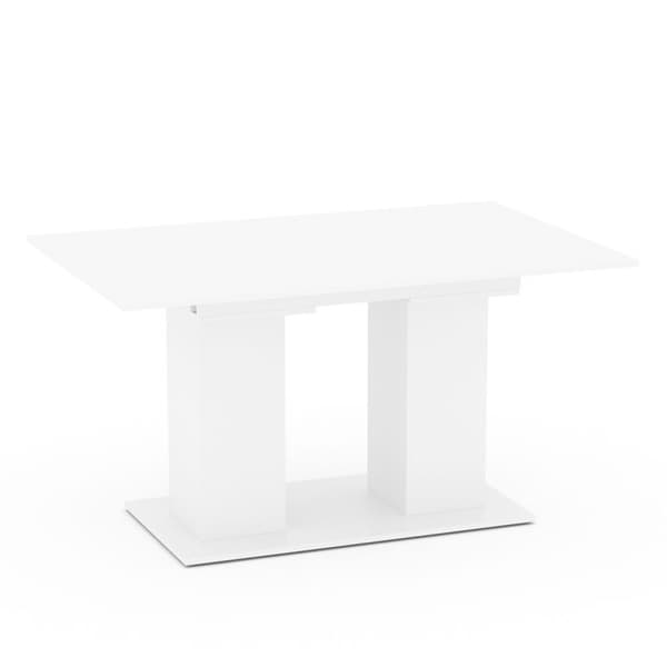Vicco Dix Matbord, Vit, 140 x 90 cm