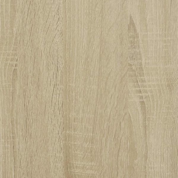 vidaXL Barbord sonoma-ek 102x50x103,5 cm konstruerat trä