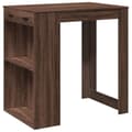 Miniatyrbillede 3 af 11: vidaXL barbord 102x70x103,5 cm konstrueret træ brun egetræsfarve