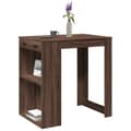 Miniatyrbillede 2 af 11: vidaXL barbord 102x70x103,5 cm konstrueret træ brun egetræsfarve
