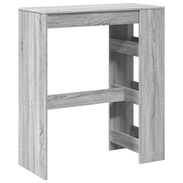 vidaXL barbord med stativer 90x40x103,5 cm konstrueret træ