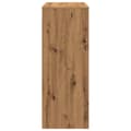 Miniatyrbilde 6 av 11: vidaXL Barbord med stativer artisan eik 90x40x103,5 cm konstruert tre