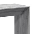 Pikkukuva 8 / 11: vidaXL Baaripöytä harmaa Sonoma 102x50x103,5 cm tekninen puu