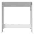 Miniatyrbild 5 av 11: vidaXL Barbord vit 102x50x103,5 cm konstruerat trä