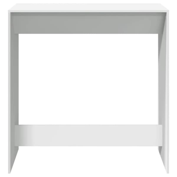 vidaXL Barbord vit 102x50x103,5 cm konstruerat trä