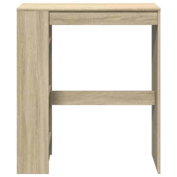 vidaXL Barbord med stativer sonoma eik 90x40x103,5 cm konstruert tre