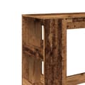 Miniatyrbillede 8 af 11: vidaXL barbord m. stativer 90x40x103,5 cm konstrueret træ gammelt træ