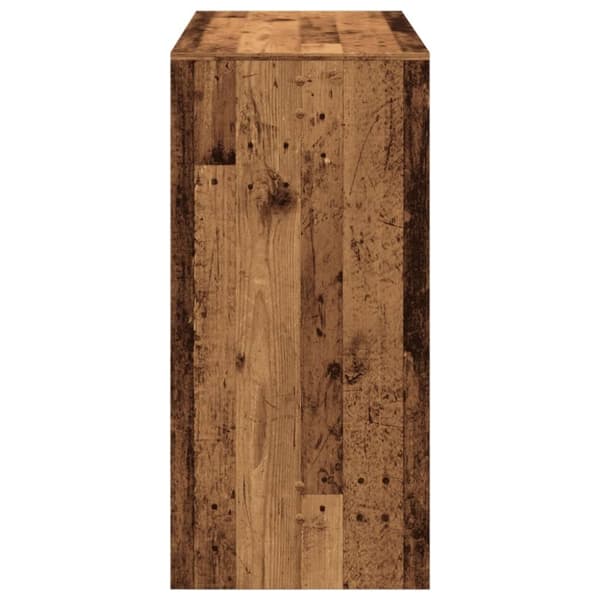 vidaXL Barbord gammelt tre 102x50x103,5 cm konstruert tre