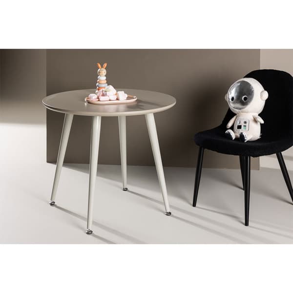 Plaza spisebord til børn Ø60cm beige.