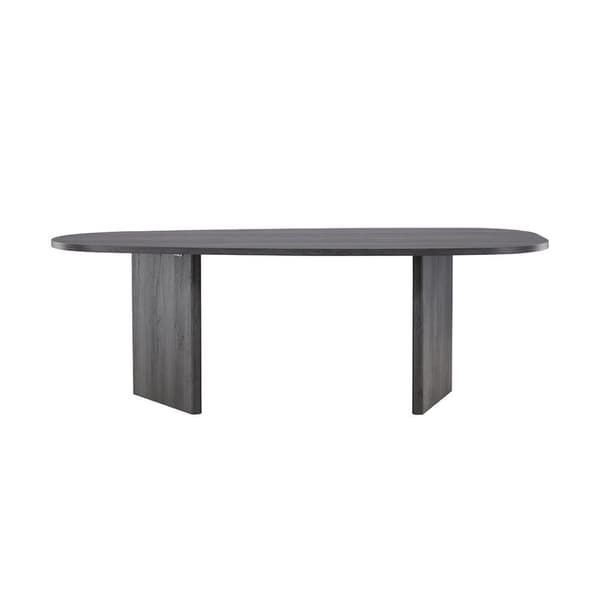 Grönvik matbord oval 100x220 cm svart.