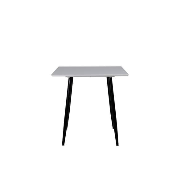 Polar spisebord 80x80cm hvid.