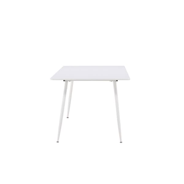 Silar matbord 90x180 cm vit.