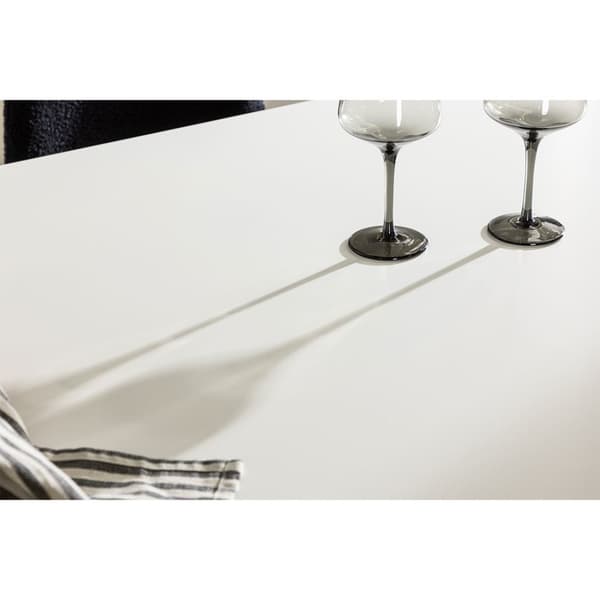 Silar matbord 90x180 cm vit.