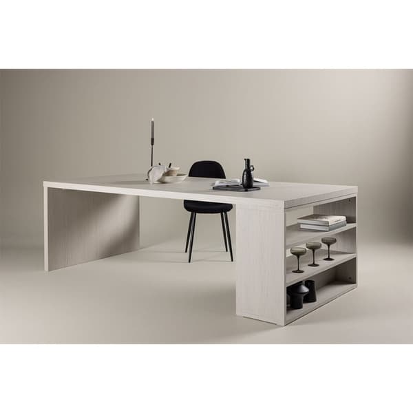 Mika matbord 110x230 cm whitewash.