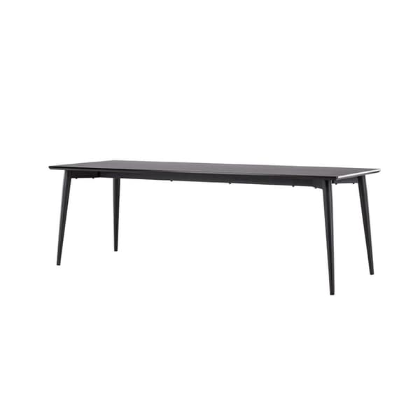 Ellis spisebord 85x230cm sort.