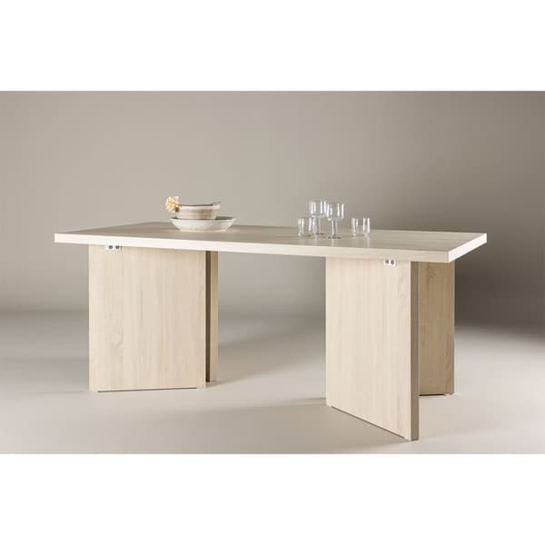 Bassholmen matbord 90x180 cm whitewash.