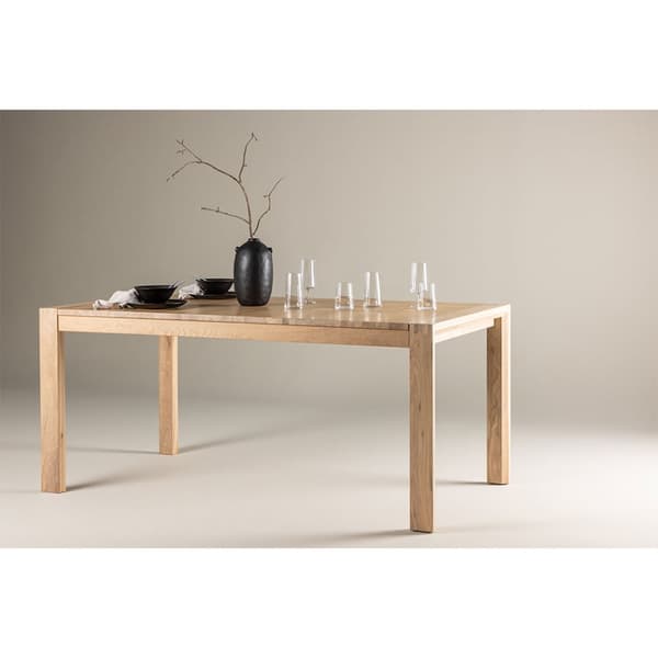 Slider matbord 95x170 cm natur.