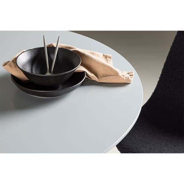 Plaza spisebord Ø100cm grå.