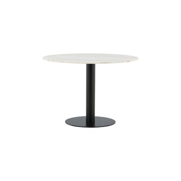 Estelle spisebord Ø106cm hvid.