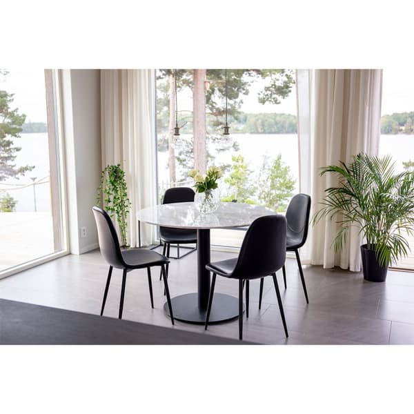 Estelle spisebord Ø106cm hvid.