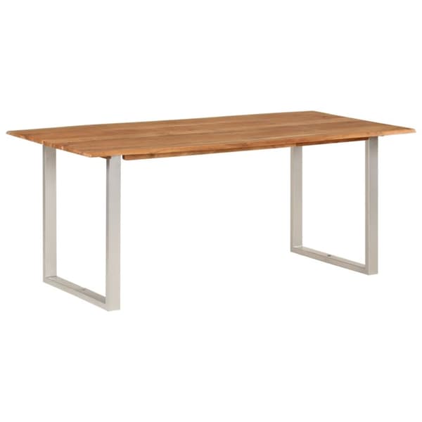 Matbord 180x90x76 cm massivt akaciaträ