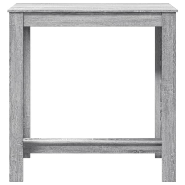 Barbord grå sonoma 102x50x103,5 cm konstruerat trä