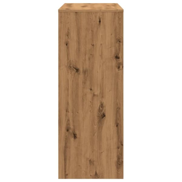 Barbord med ställ artisian-ek 90x40x103,5 cm konstruerat trä