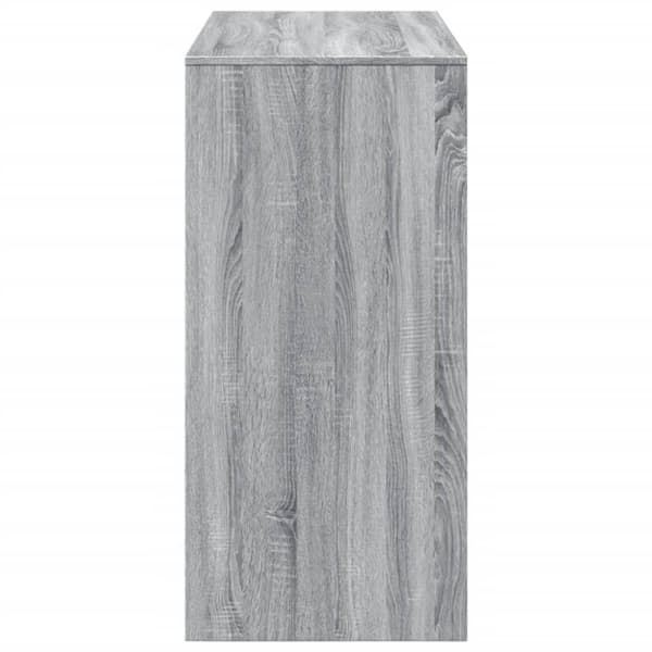 barbord 102x50x103,5 cm konstrueret træ grå sonoma-eg
