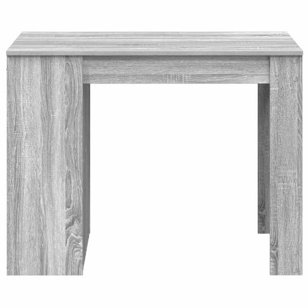 Työpöytä laatikolla ja hyllyllä Sonoma Grey Oak 102x62x77,5 cm