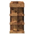 Miniatyrbillede 6 af 11: vidaXL barbord m. stativ 100x48x101,5 cm antikt træ