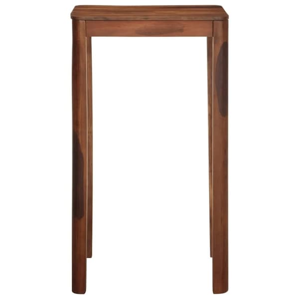 vidaXL baaripöytä 60x60x107 cm massiivipuu akaasia