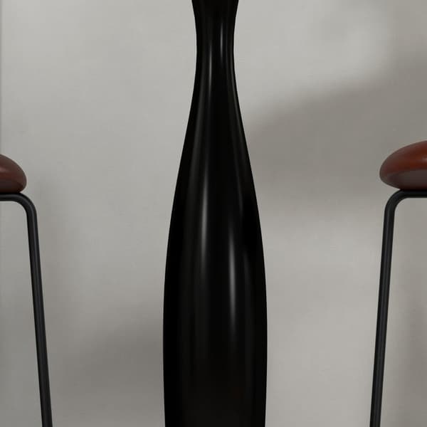 Rootz Matsalsbord - Köksbord - Matbord - Elegant stil - Ø70cm x 74cm - Melaminbelagd MDF - Pulverlackerad stålstomme
