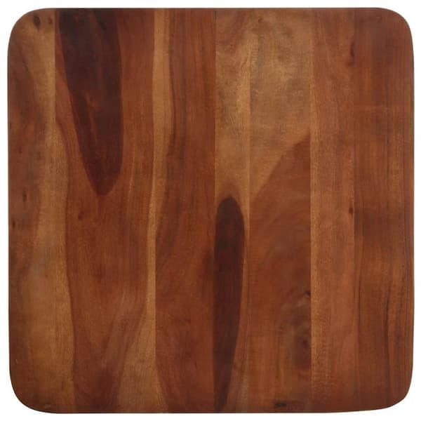 vidaXL Barbord 60x60x107 cm massivt trä akacia