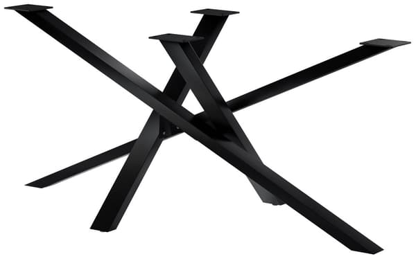 CLP Finney bordben sort-160x80x72 cm