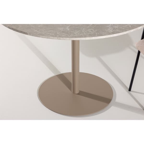 Lycke spisebord Ø110cm beige.