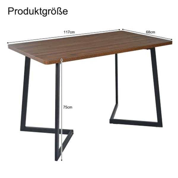 Matgrupp (5 delar), matbord med 4 stolar, stolar i beige sammet.